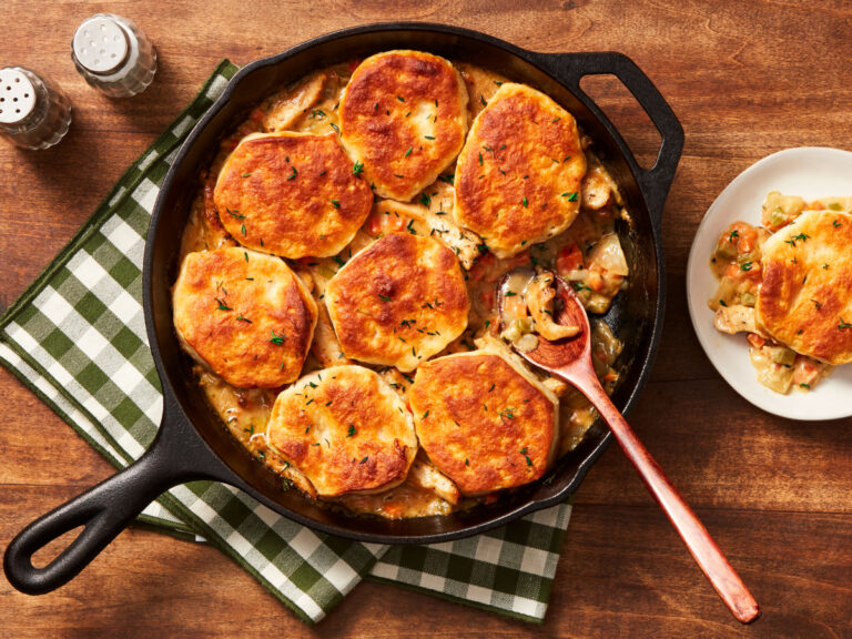 Homemade Hellofresh Chicken Pot Pie Recipe With Biscuits