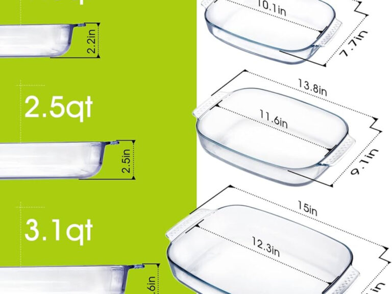 How Big Is A 2 Quart Baking Dish: Dimensions, Sizes, And Shape Variations