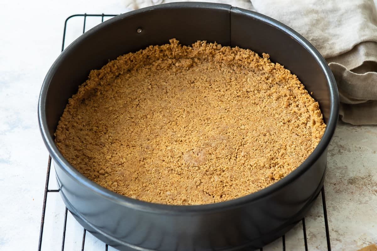 Graham Cracker Crust In Pie Dish