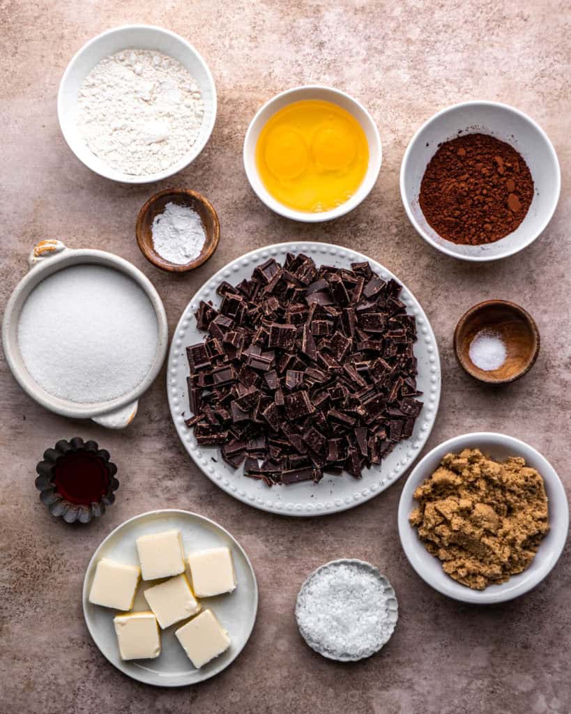 Brownie Cookie Ingredients