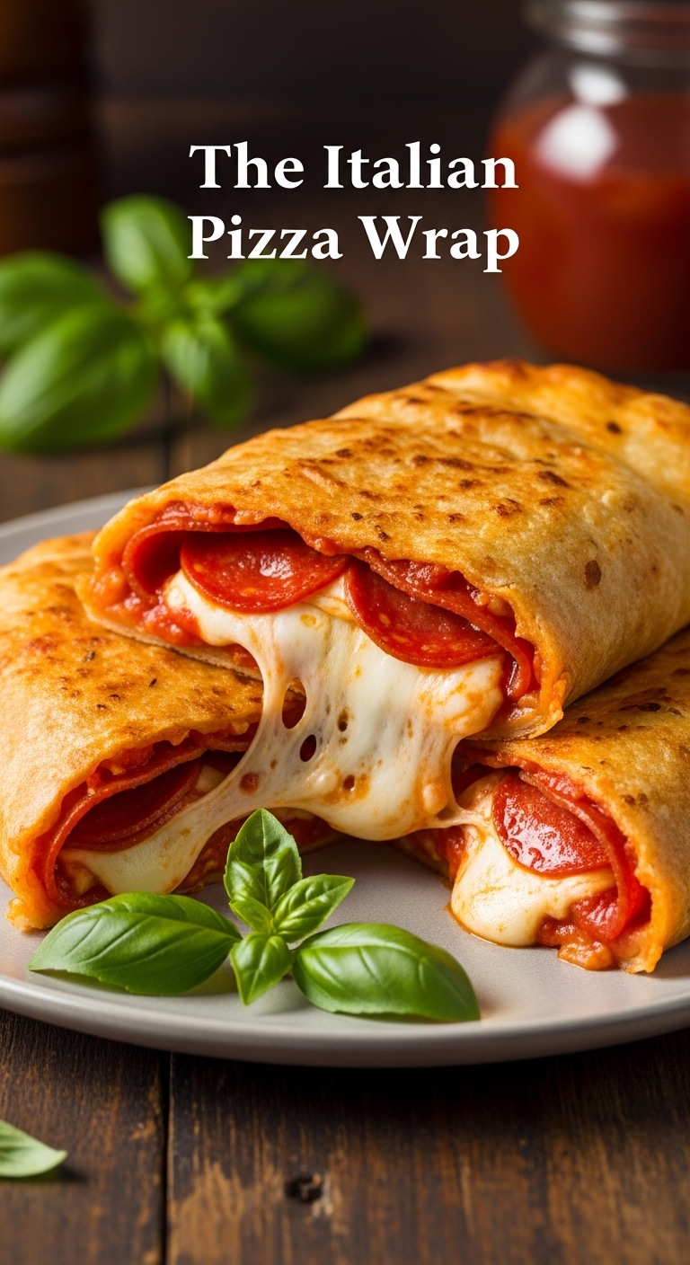 Italian-Pizza-Wrap-Cheese-Pull-Pepperoni-Mozzarella-Sauce-Basil-Golden-Brown
