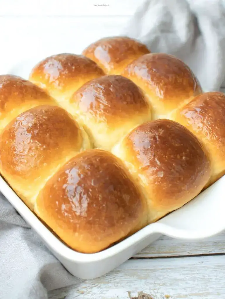 Condensed Milk Bread Rolls