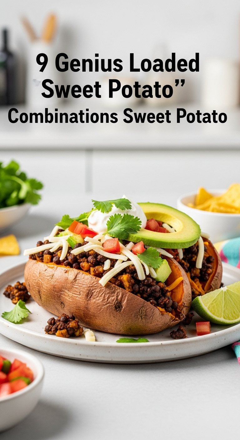 Satisfying Vegan Taco Sweet Potato Lentils Vegan Cheese Avocado Cilantro Lime Ceramic Plate Corn Chips Vibrant Vertical