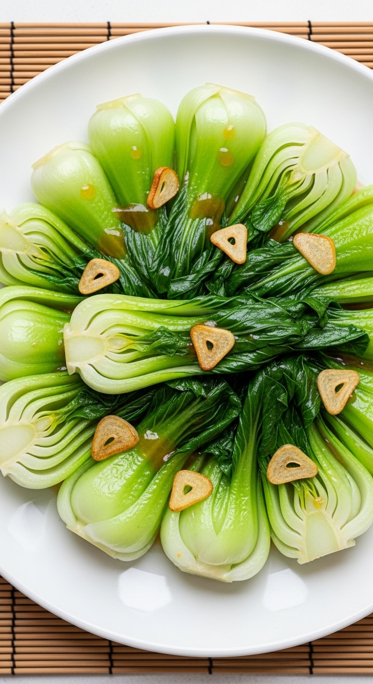 Stir Fried Bok Choy Garlic Sauce Golden Garlic Blog Post