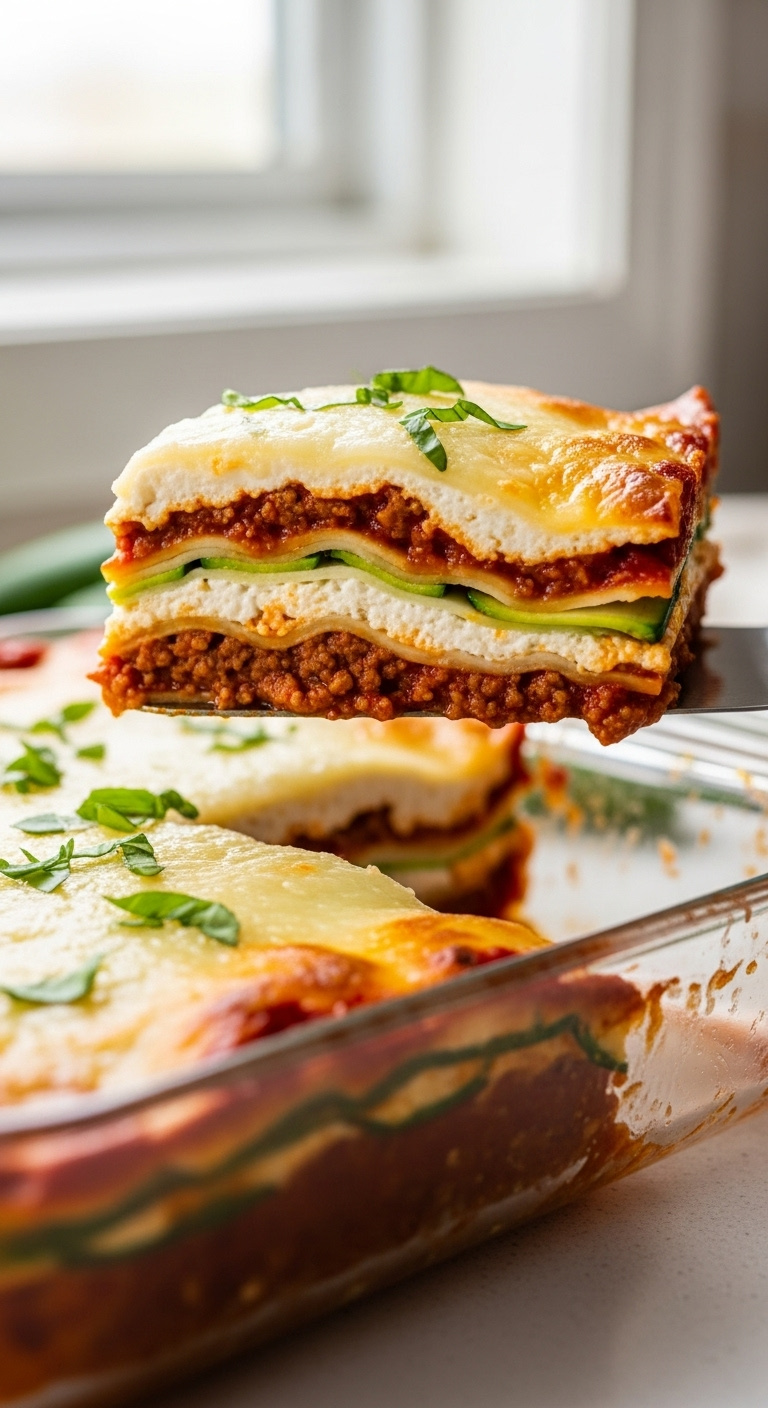 Veggie-Packed-Zucchini-Lasagna-Meat-Sauce-Ricotta-Mozzarella
