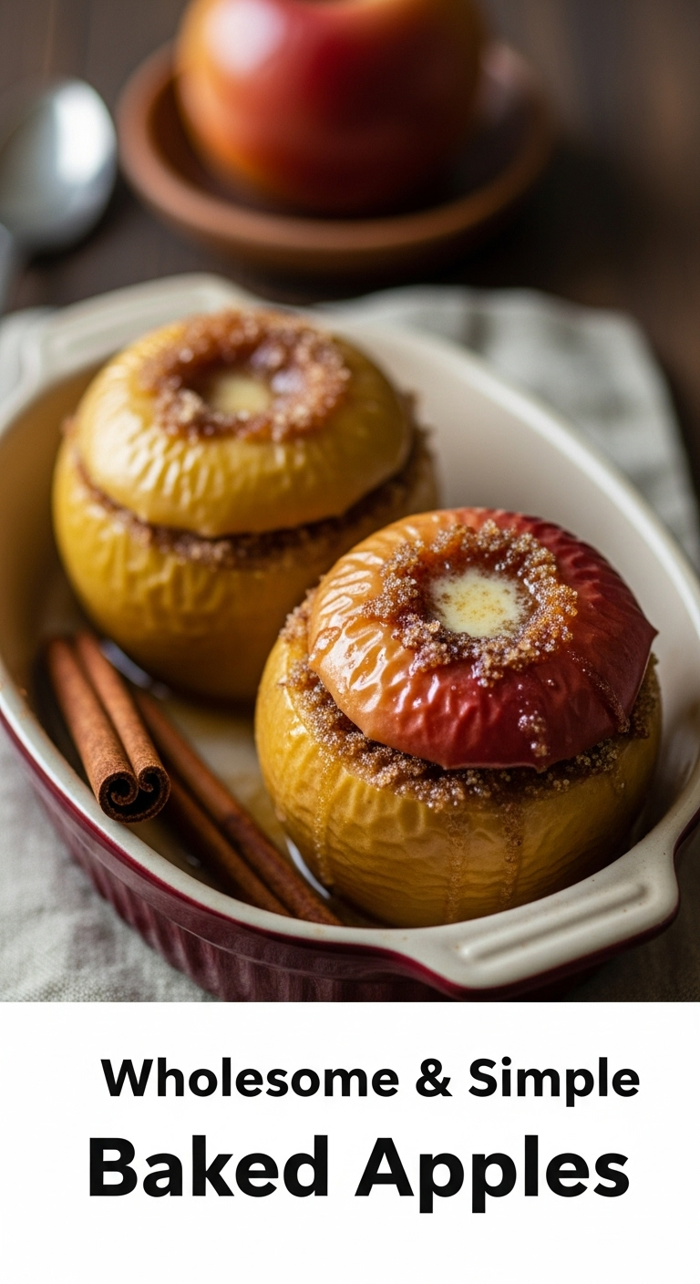 Wholesome-Simple-Baked-Apples-Cinnamon-Stick-Bubbling-Brown-Sugar-Glaze